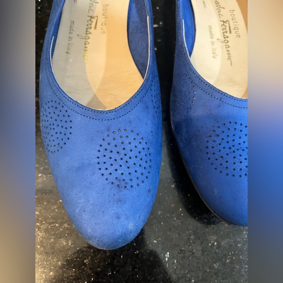 Salvatore Ferragamo Blue Women's Shoes - Picture 5 of 7